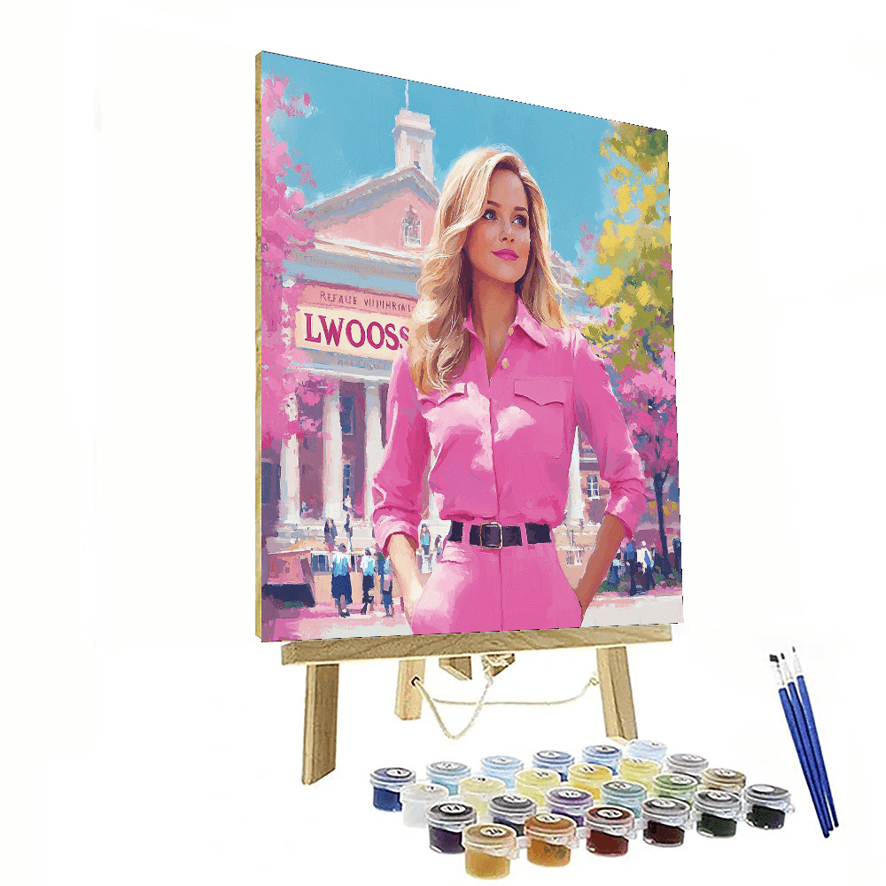 Reese Witherspoon: Lighting Up The Screen From Legally Blonde To The Wild Painting Number Kit