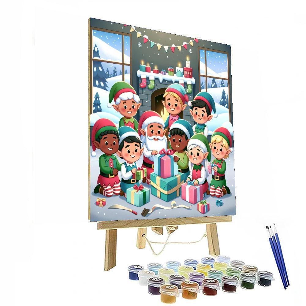 Eager Elves Painting Number Kit