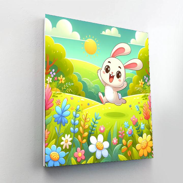 Giggling Bunny Paint By Numbers Kits