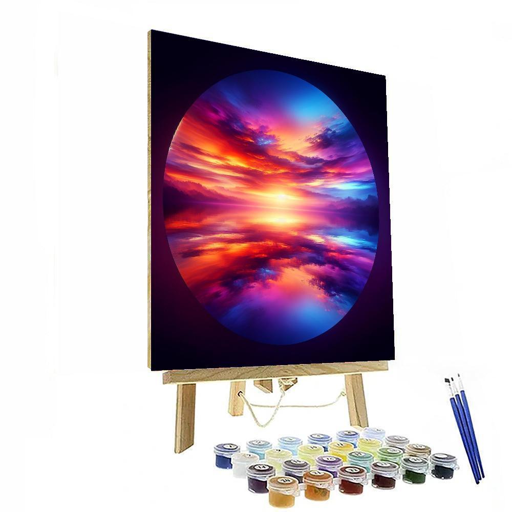 Ethereal Sunset Dreams Paint By Numbers Kits