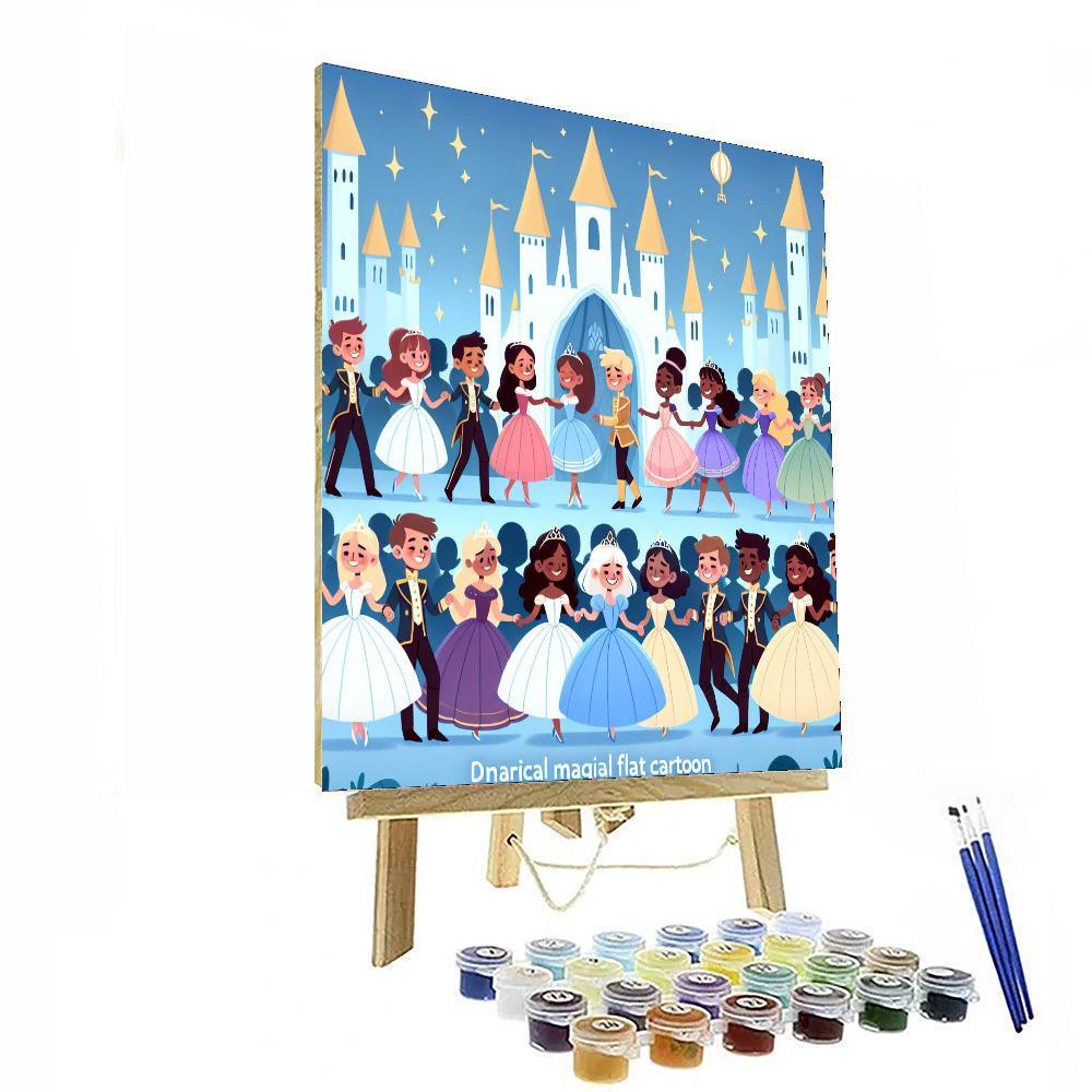 Royal Fairytale Ball Numbered Painting Kits