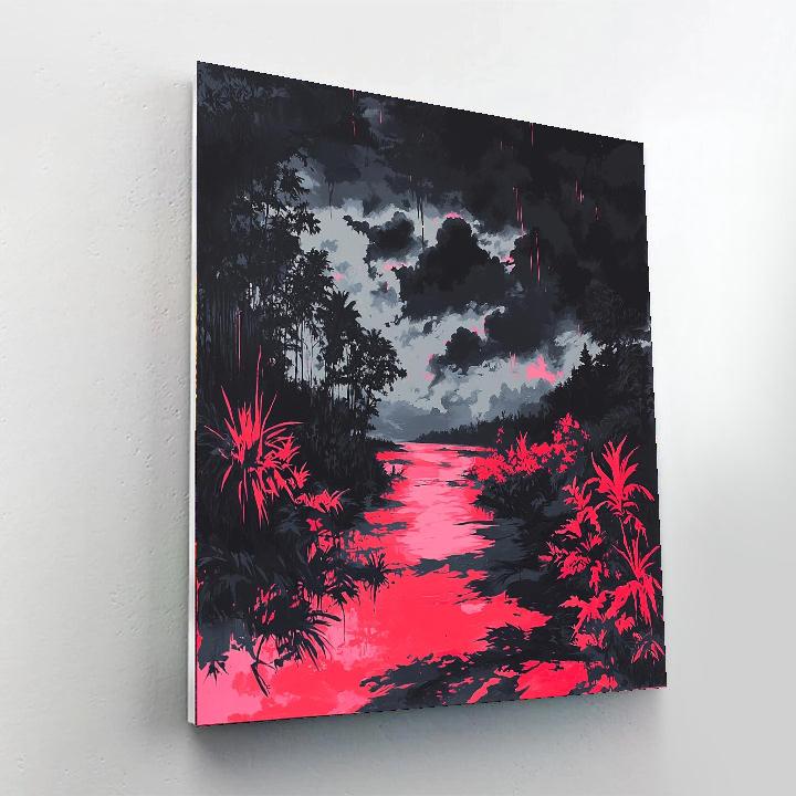 Banksy Inspired Eclipsed Futures  DIY Paint By Numbers