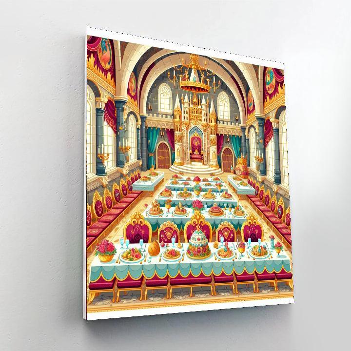 Royal Feast Celebration Paint By Numbers Art