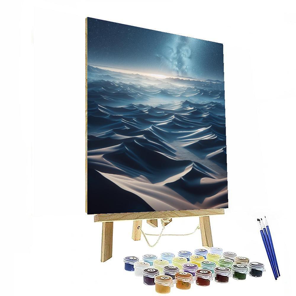 Moonlit Desert Reverie Paint By Number