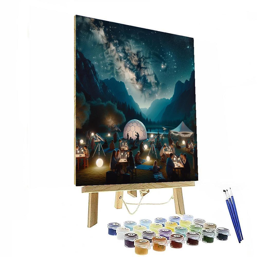 Jasper Dark Sky Festival Numbered Painting Kits