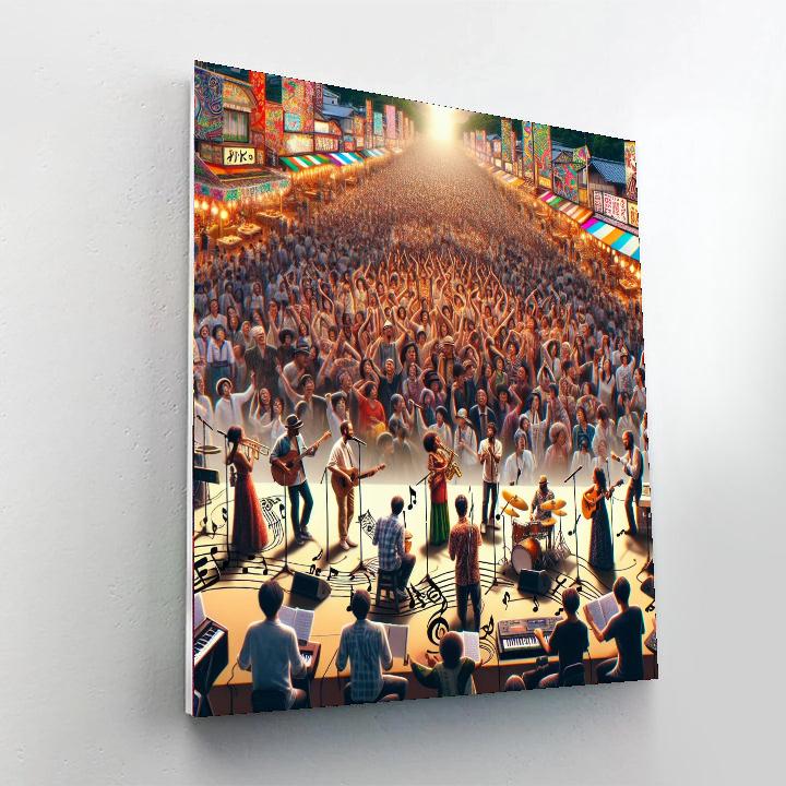 Kansai Music Festival - Japan Paint By Number