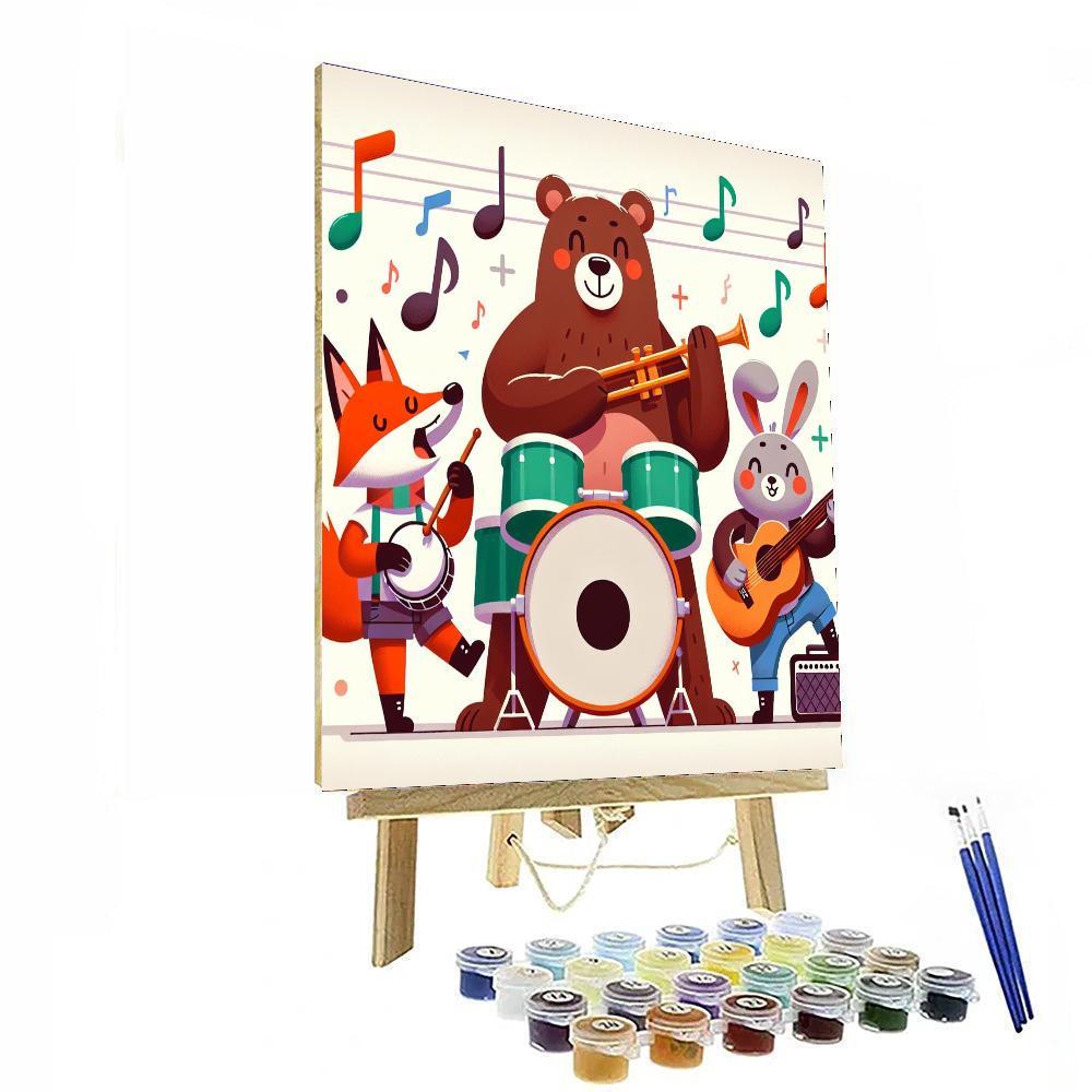 Musical Melody Fun DIY Paint By Numbers