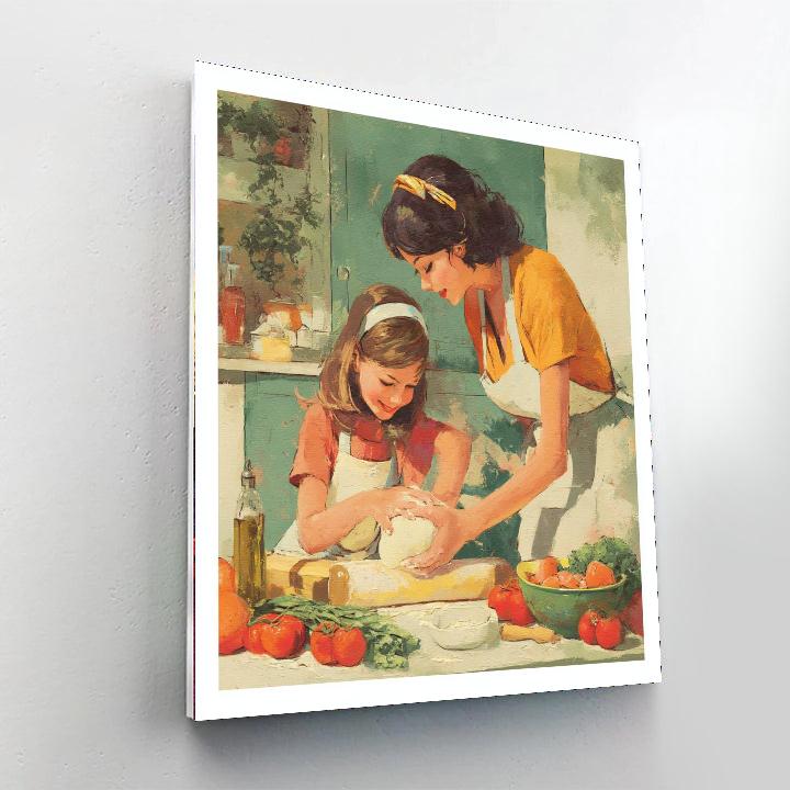 Magic Moments In The Kitchen Numbered Painting Kits