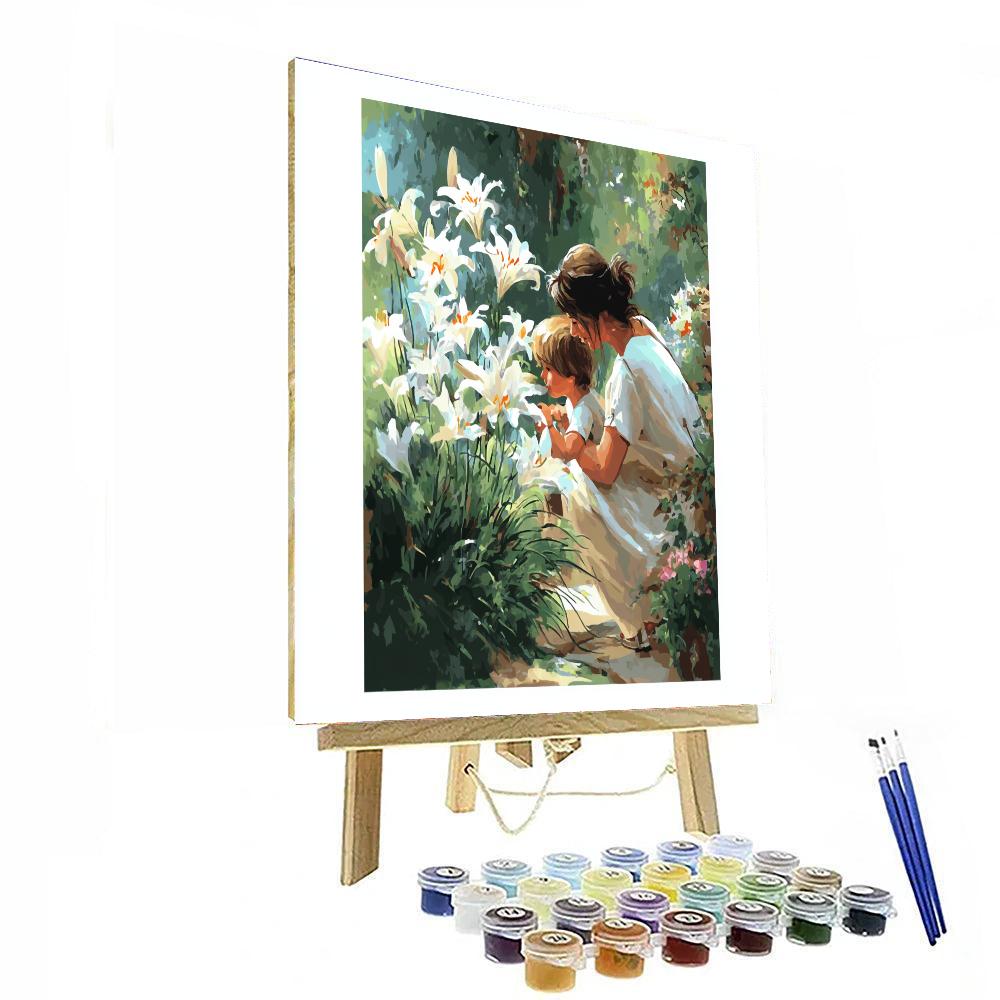 Whisper Of Lilies Paint By Number