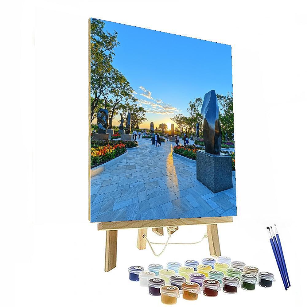 Vigeland Sculpture Park - Oslo Paint By Number