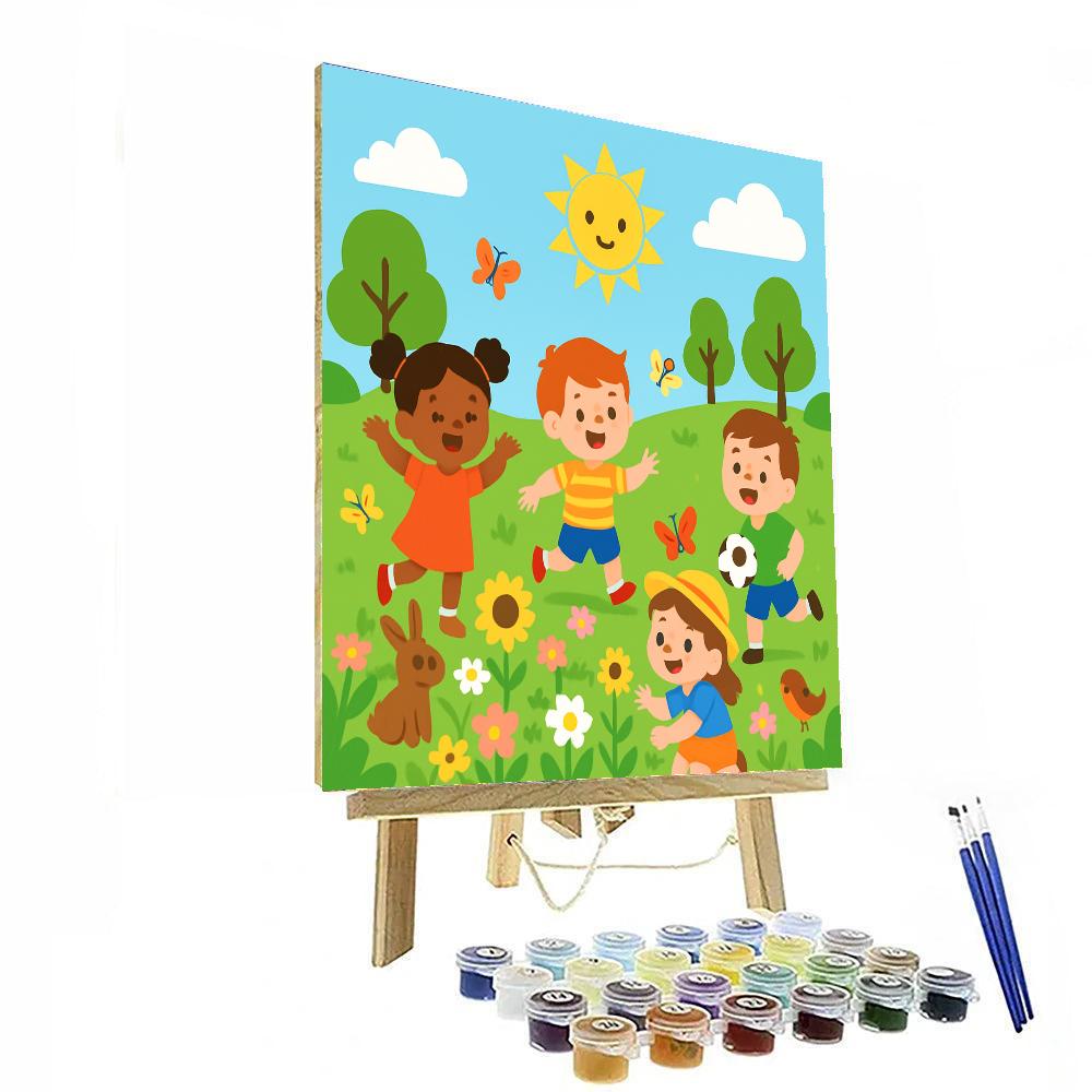 Charming Spring Fling DIY Paint By Numbers