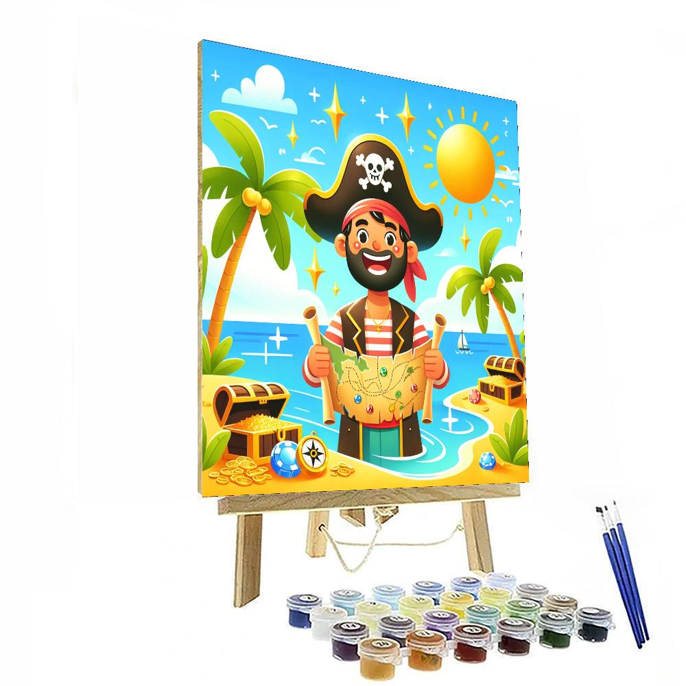 Jolly Treasure Hunt Numbered Painting Kits