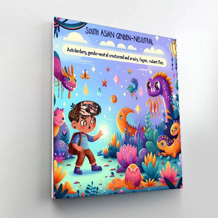 Mystical Island Exploration Paint By Number