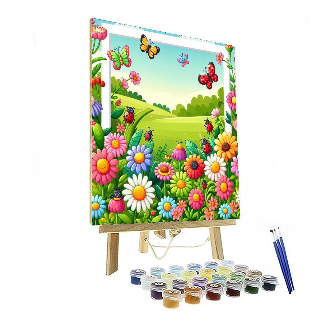 Garden Of Wonder Paint By Numbers Art
