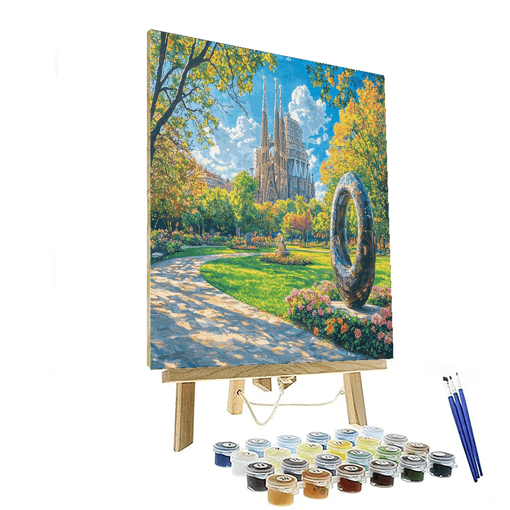 Sagrada Familia Park Numbered Painting Kits