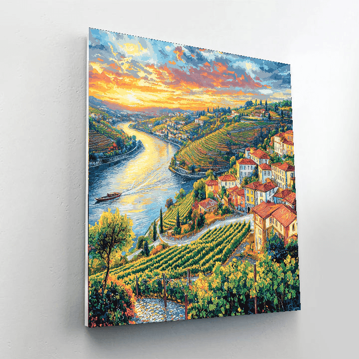 The Douro Valley Numbered Painting Kits