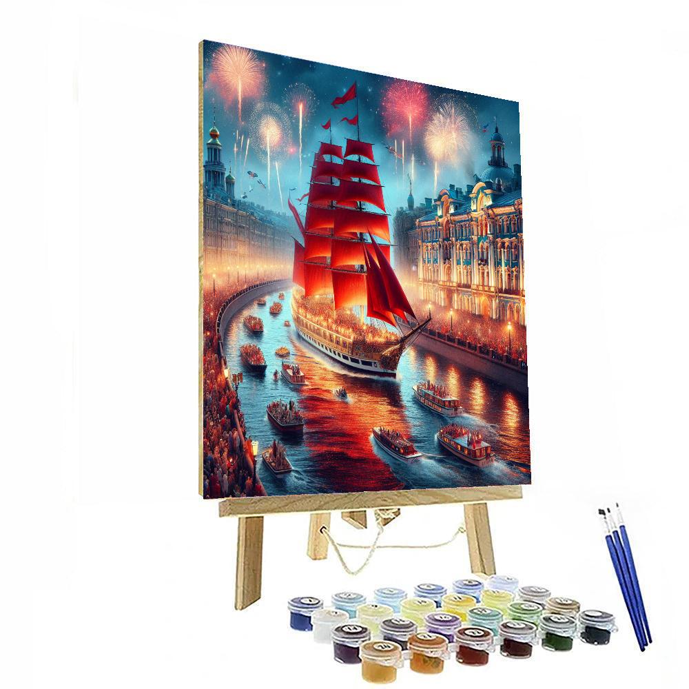 White Night Festival - St. Petersburg Paint By Numbers Kits
