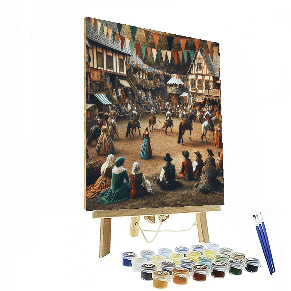 Scarborough Renaissance Festival - Texas, Usa Paint By Numbers