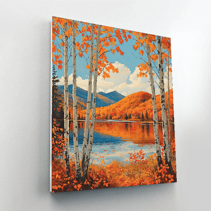 Winslow Homer Inspired Autumn Harmony  DIY Paint By Numbers