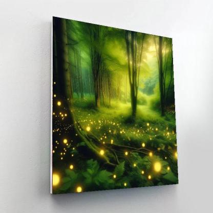Enchanting Firefly Glade Paint By Number