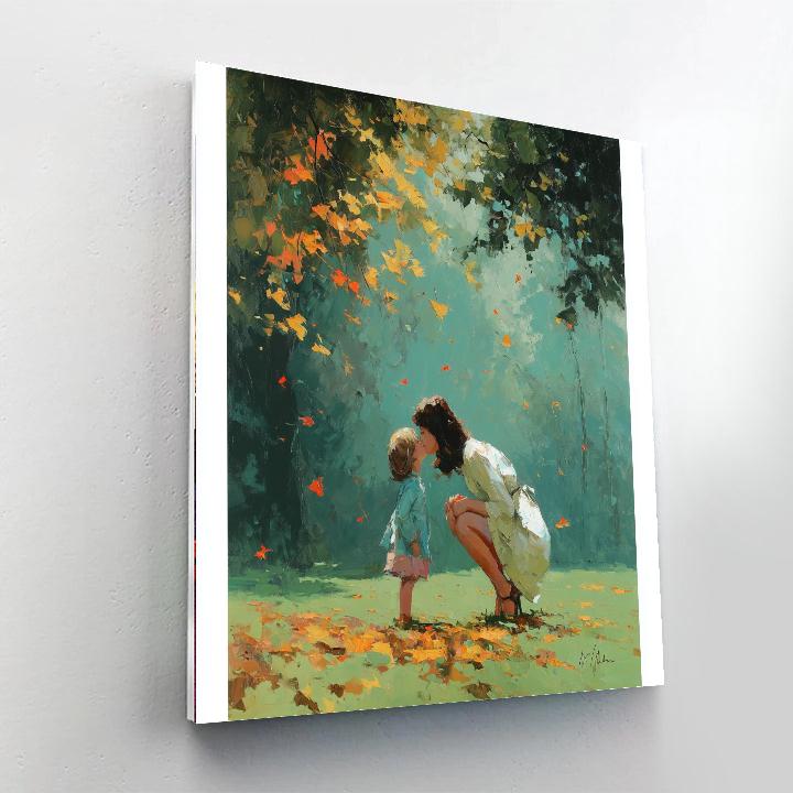 Kisses In The Park Paint By Numbers Kits