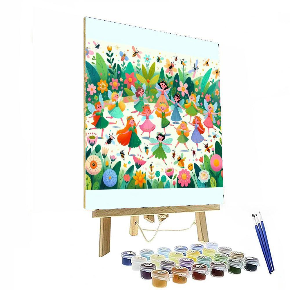 Explorers Of The Enchanted Garden Paint By Numbers Art