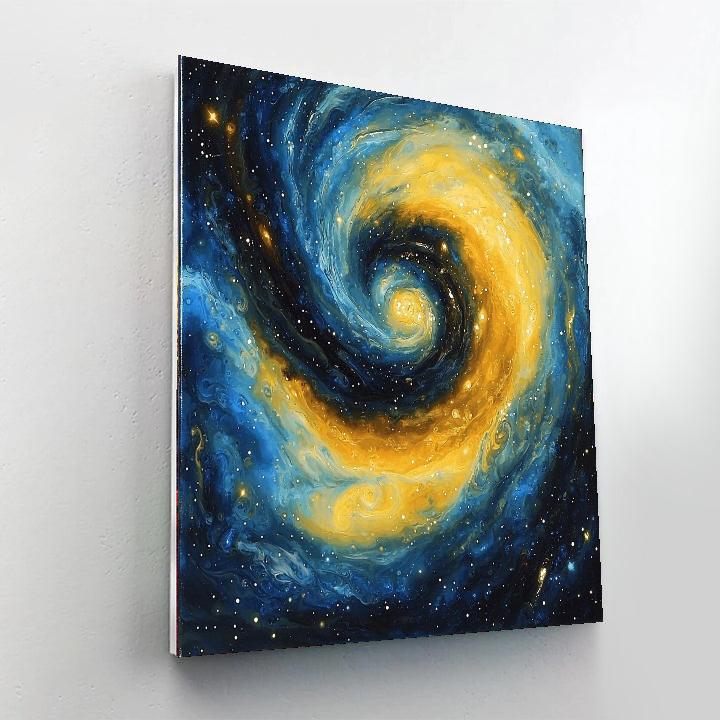 Joan Miró Inspired Cosmic Explorations  Paint By Numbers Art