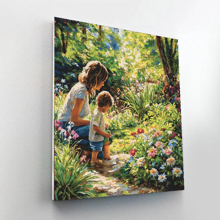 The Nurturer’s Touch Number Painting