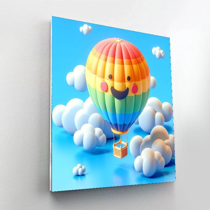 Gigantic Balloon Adventure Paint By Color