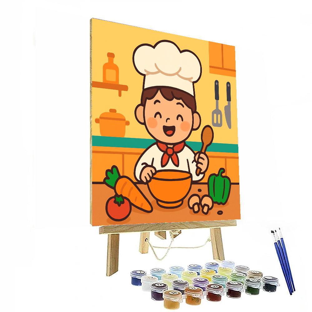 Culinary Chef's Adventure Paint By Numbers