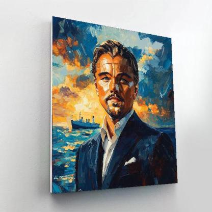 Leonardo Dicaprio: The Journey Beyond Titanic Dreams Numbered Painting Kits