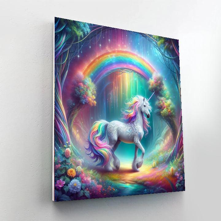 Unicorn's Magical Realm DIY Paint By Numbers