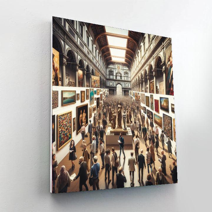 Florence Biennale Paint By Numbers Art