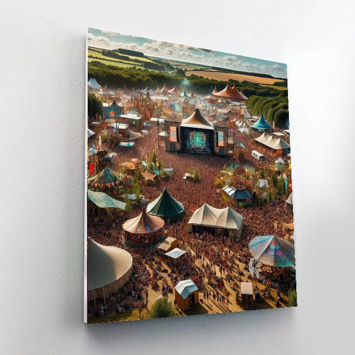 Roskilde Festival - Roskilde Paint By Numbers Kits