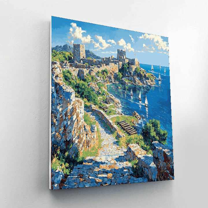 Suomenlinna Fortress - Helsinki Numbered Painting Kits