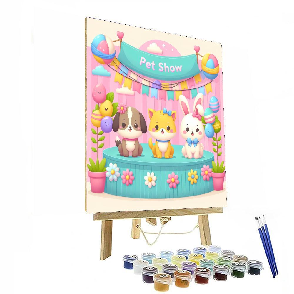 Fantasy Pet Show DIY Paint By Numbers