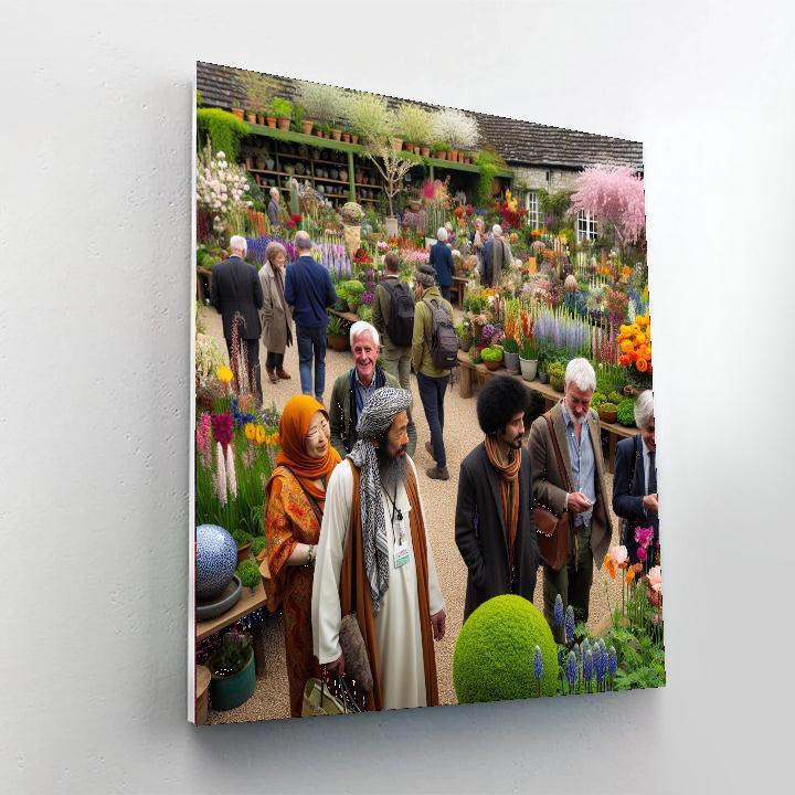 The Harrogate Spring Flower Show Numbered Painting Kits