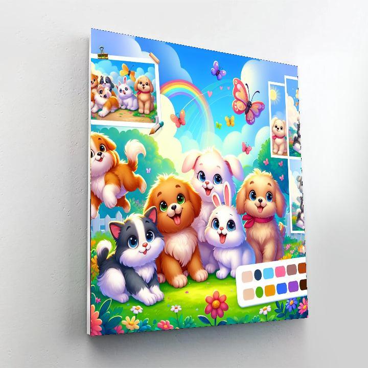 Cuddly Creature Creations Numbered Painting Kits