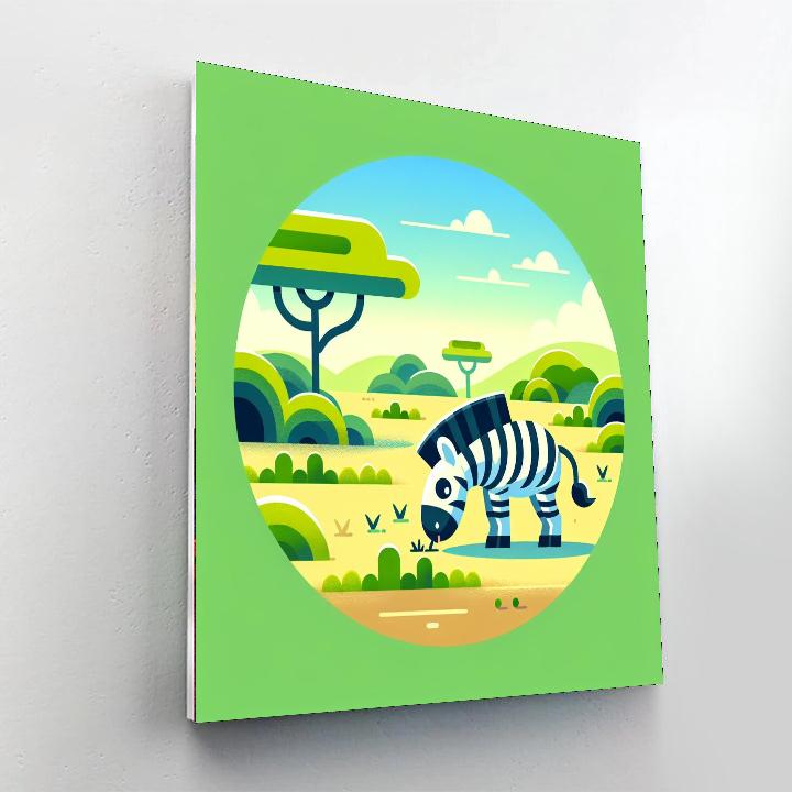 Wildlife Safari Exploration Paint By Numbers Kits