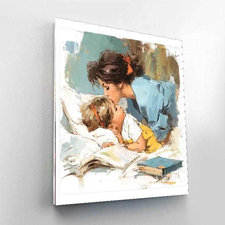 Sweet Dreams With Mom Numbered Painting Kits