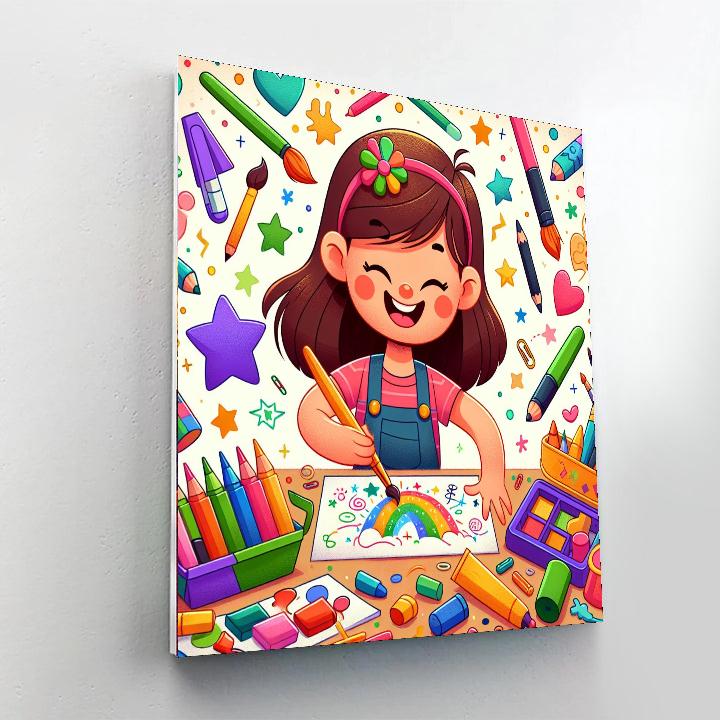 Creative Arts And Crafts Painting By Numbers Kit