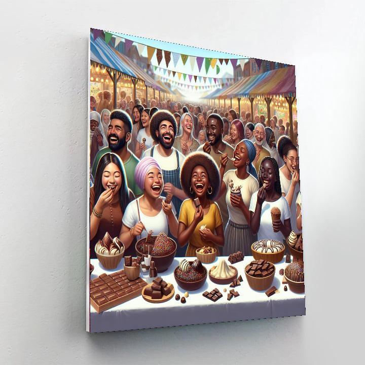 World Chocolate Day - Various Locations DIY Paint By Numbers