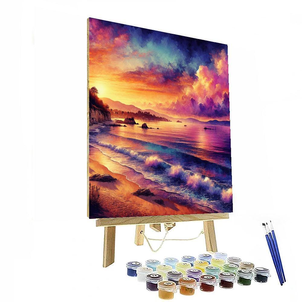 Sunset at the Bay - DIY Painting By Numbers Kit – Artistry Rack