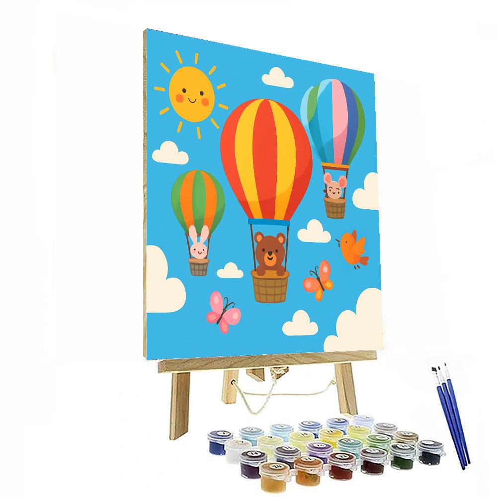 Journey In The Clouds Paint By Numbers