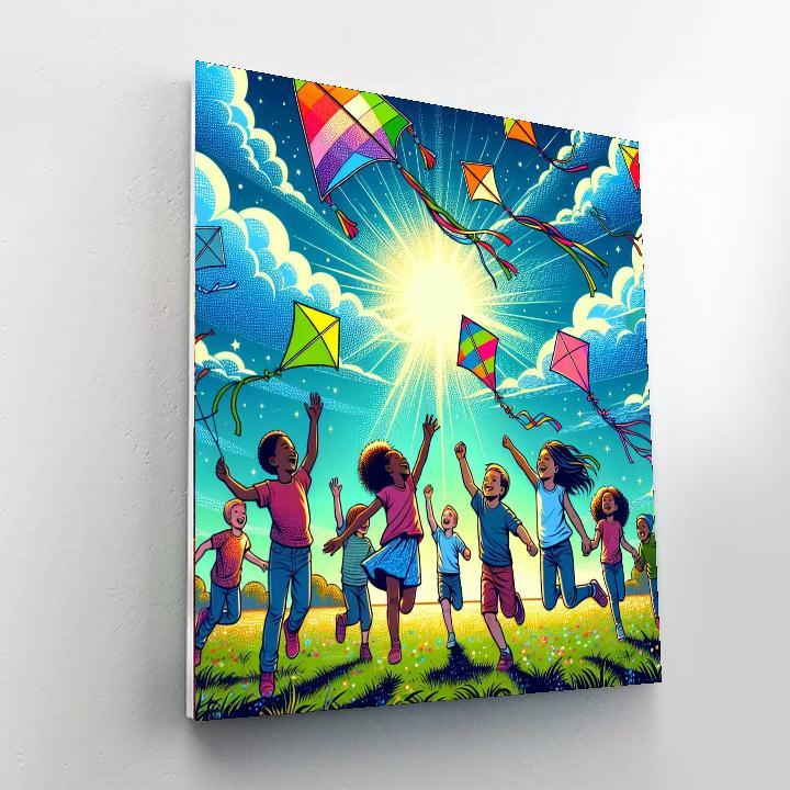 Giggles In The Sky Paint By Color