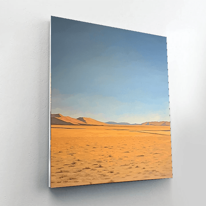 Agnes Martin Inspired Desert Echoes  DIY Paint By Numbers