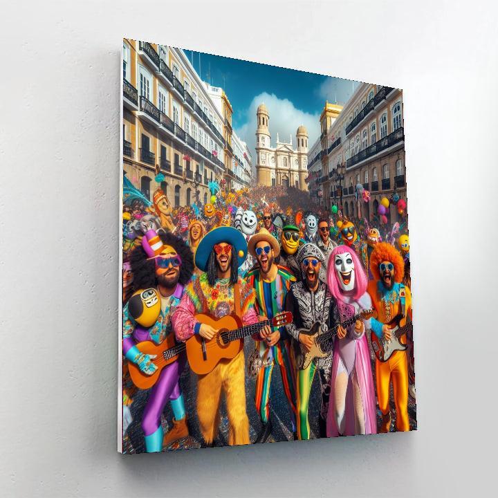 Carnaval De Cádiz Paint By Number