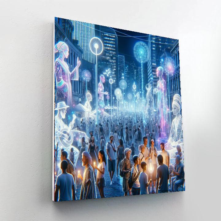 White Night Festival Numbered Painting Kits