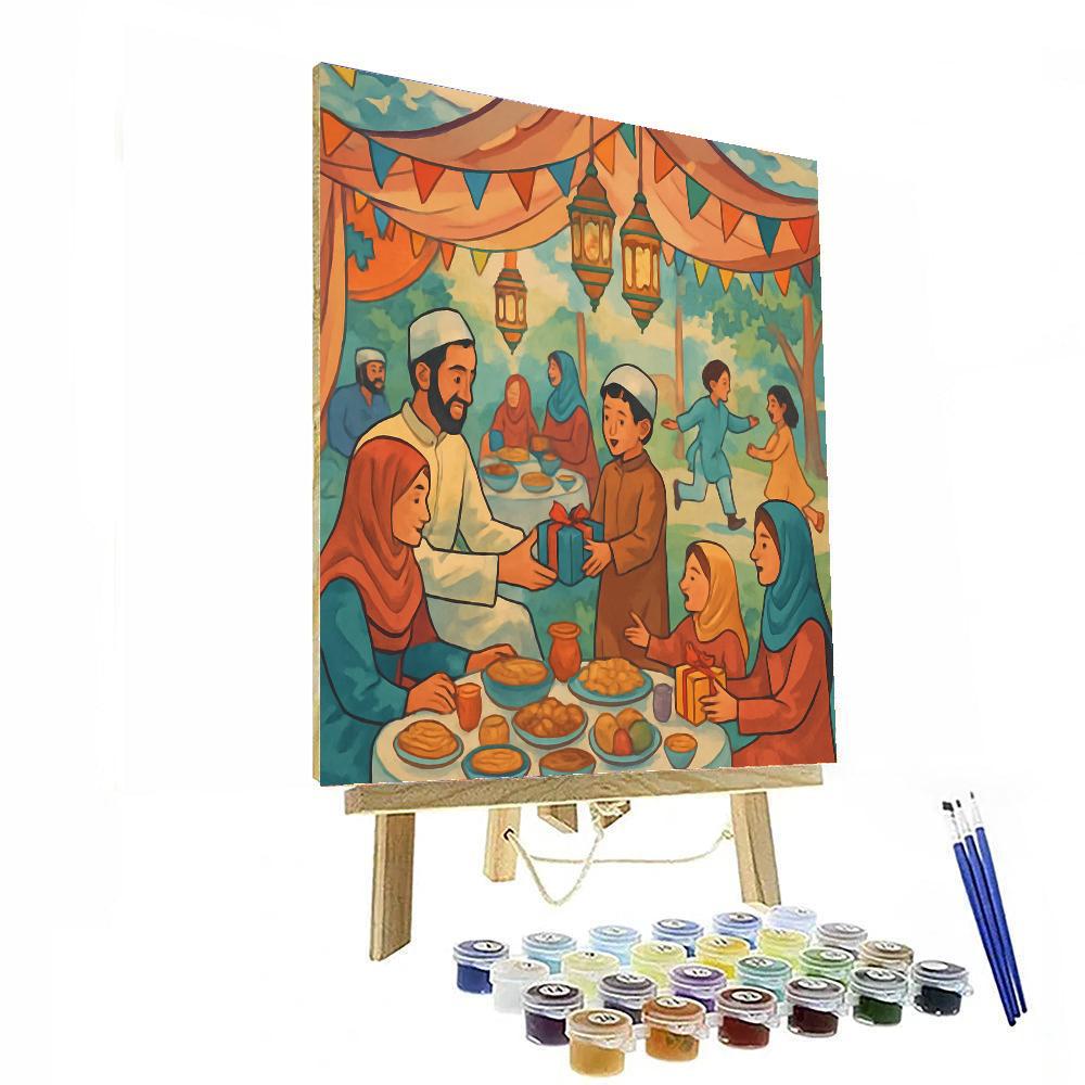 Eid Al-fitr Festival Paint By Number