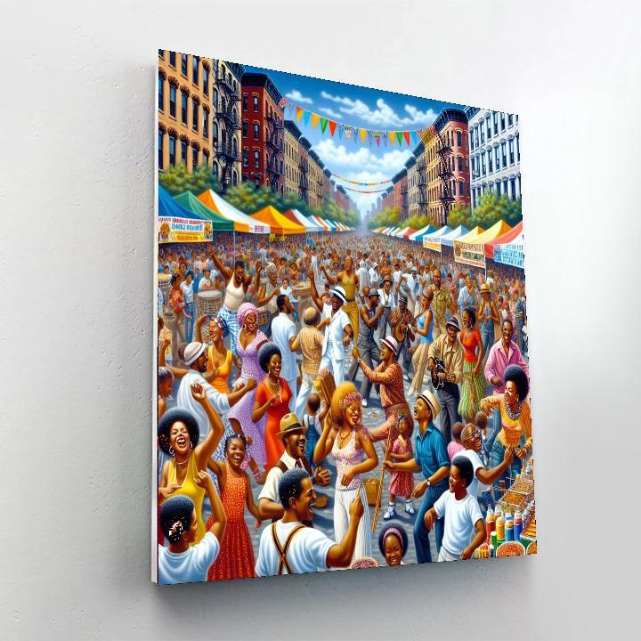 Harlem Week - New York City, Usa Paint By Numbers Art